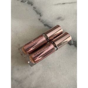 Revolution Conceal and Define Full Coverage Concealer Contour Shade C12 Lot of 2